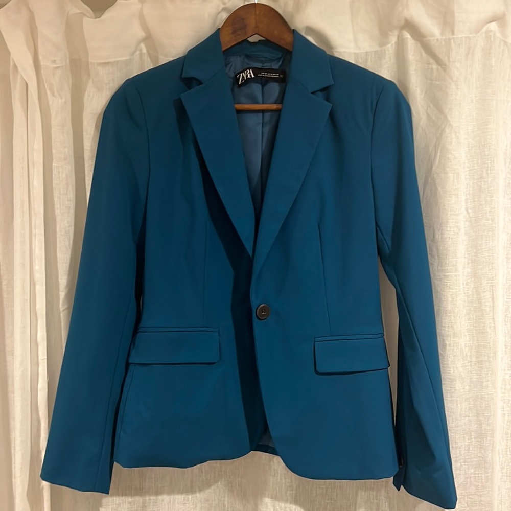 Zara Blue Pantsuit